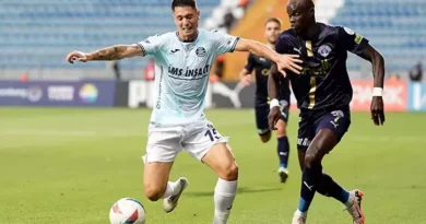 Kasımpaşa maçından galip çıkmadı